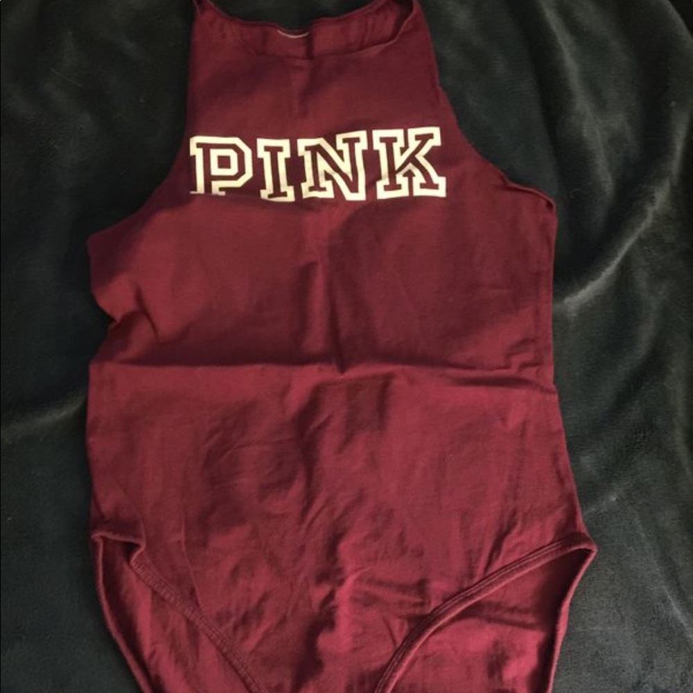 Pink bodysuit